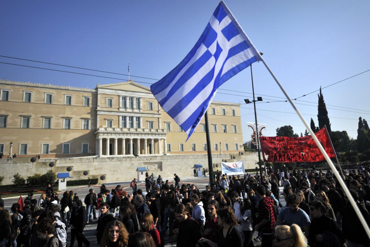 štrajk, grčka, atena (1)