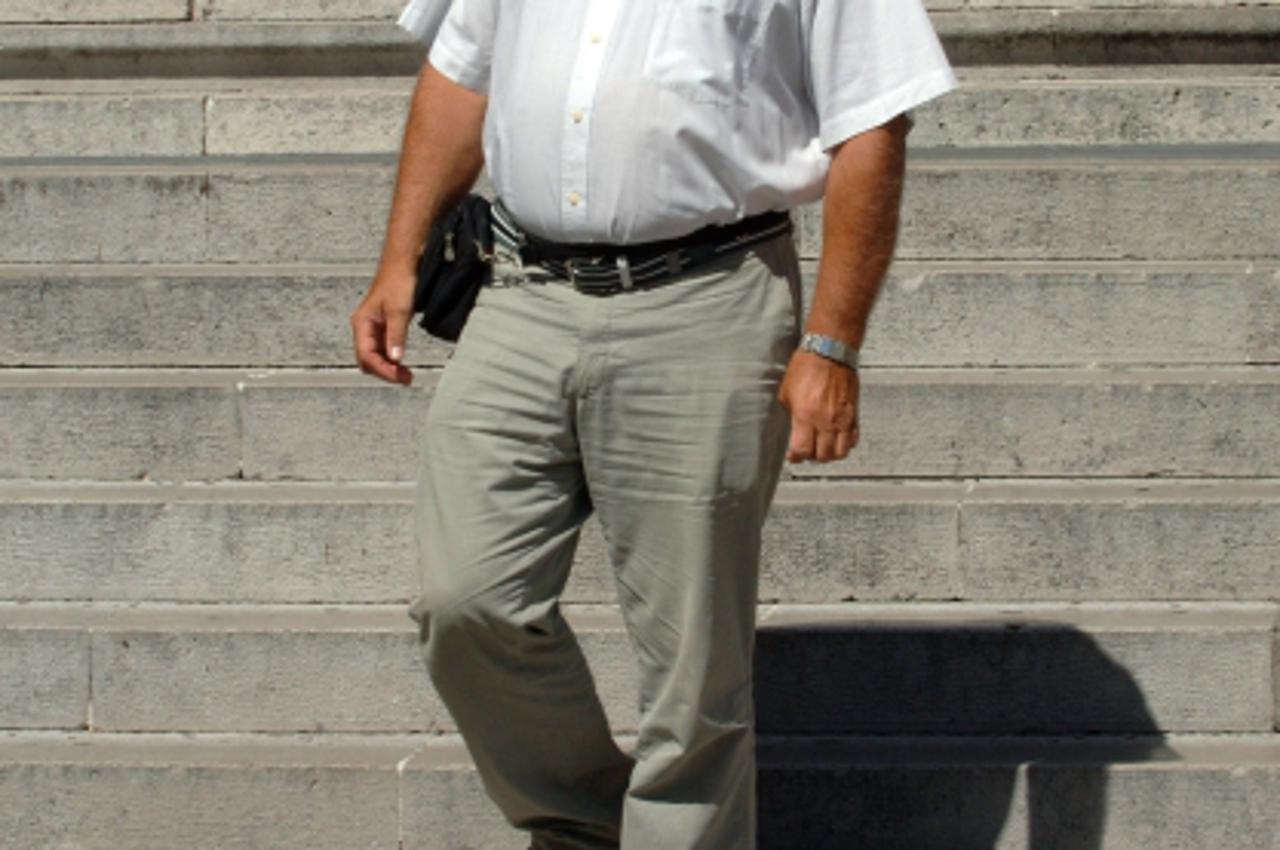 '17.08.2010., Rijeka - Slavko Linic, saborski zastupnik SDP-a.  Photo: Goran Kovacic/PIXSELL'