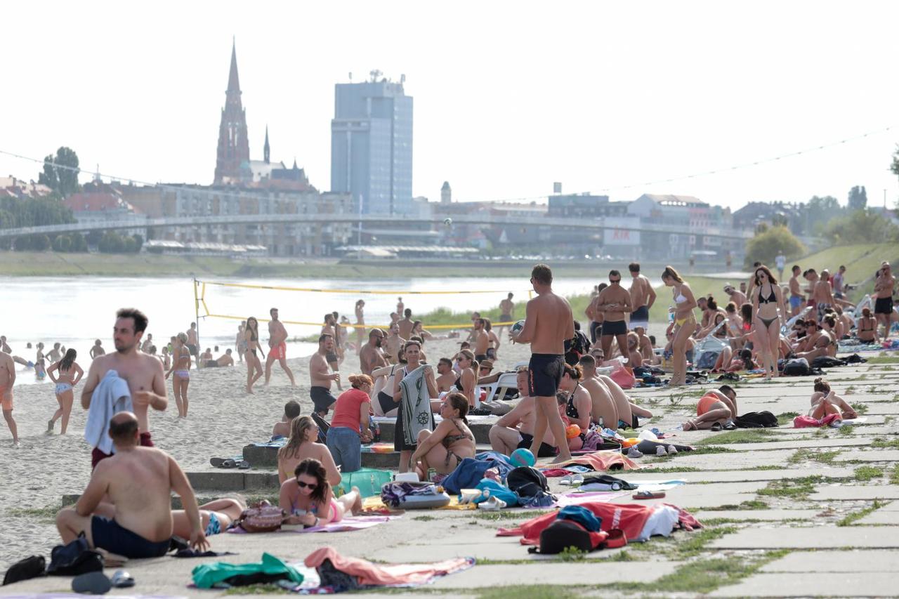 Ljetne vrućine u Osijeku