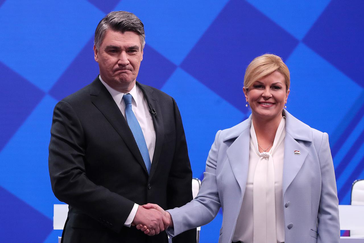RTL-ovo sučeljavanje predsjedničkih kandidata Kolinde Grabar Kitarović i Zorana Milanovića