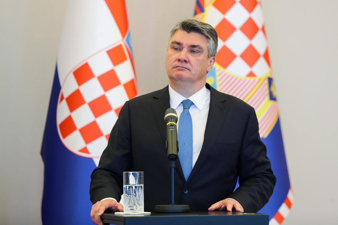 Zagreb: Milanović dao izjavu nakon dodijele odlikovanja