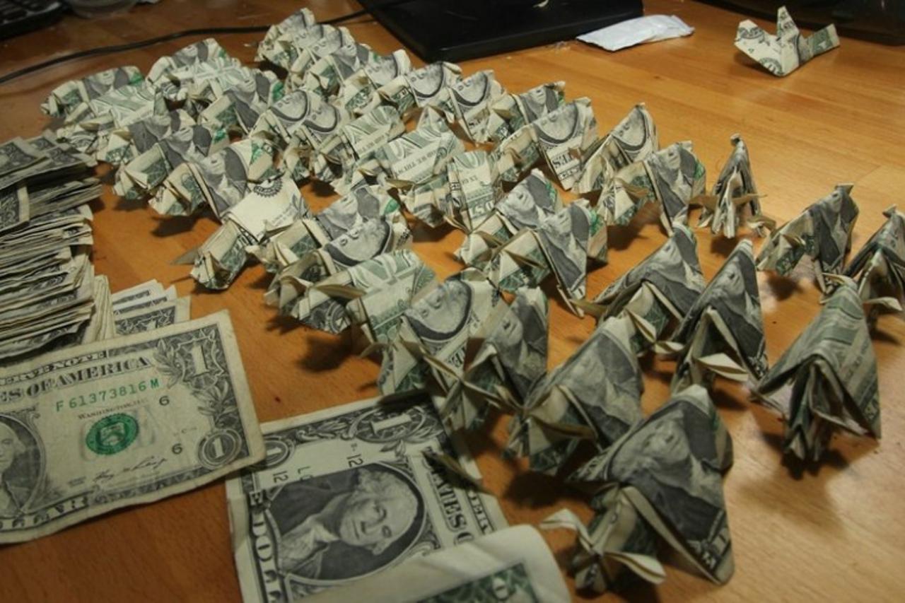 Origami novčanice (1)