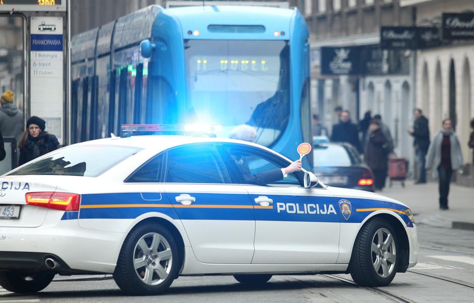 Jako policijsko osiguranje u centru grada povodom dolaska Aleksandra Vučića