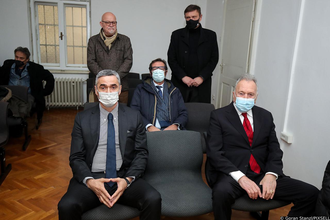 Zagreb: Objava presude Barbari Bešenić i drugima optuženima u aferi Pet ambalaža