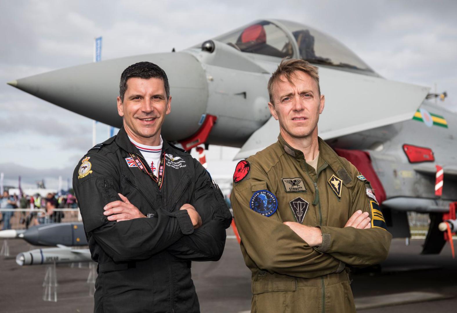 Peter Fällen “Starbutt” (desno): Dozapovjednik baze i instruktor tvrdi da naši piloti mogu svladati Gripen za manje od godinu dana