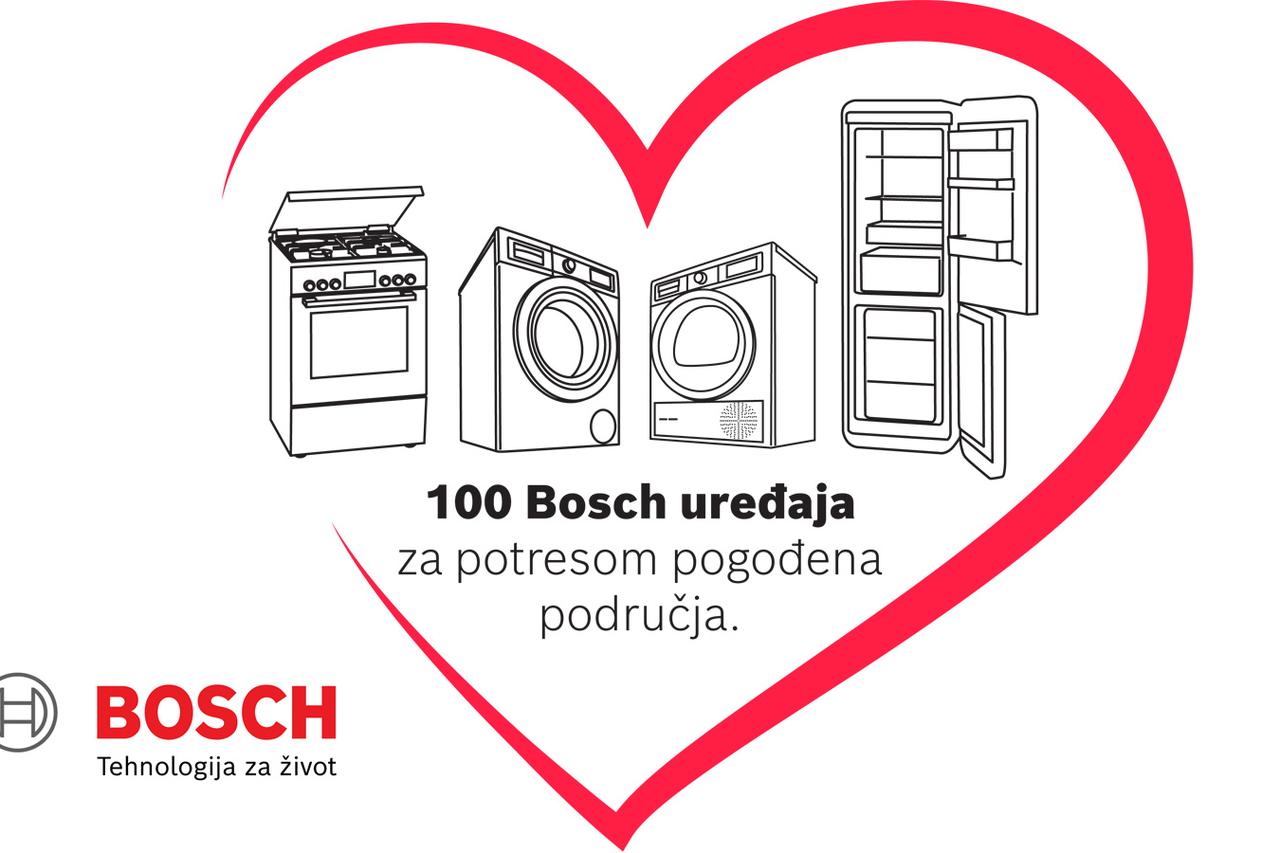 Bosch donira 100 kućanskih uređaja