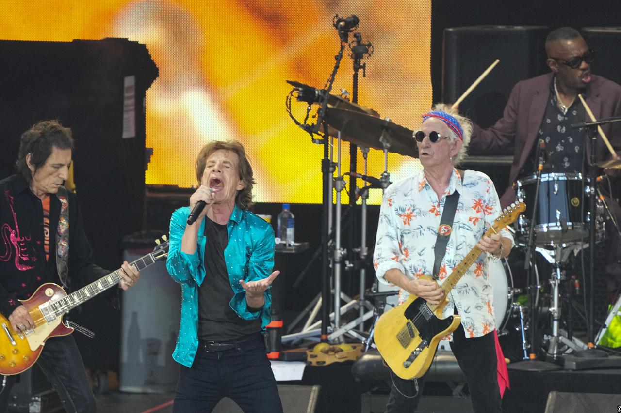 Rolling Stones at the Waldbühne in Berlin