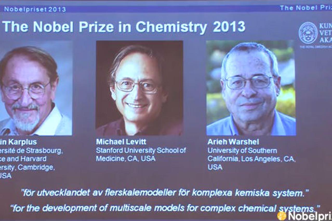 Dobitnici Nobela za kemiju - Martin Karplus, Michael Levitt i Arieh Warshel