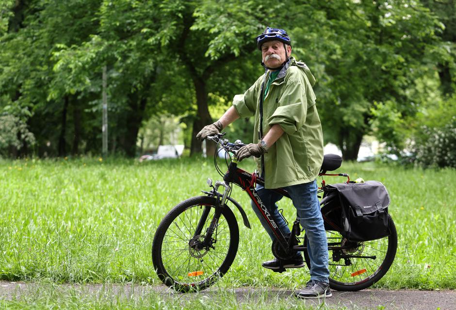 Zagreb: Mladena Ančić koji nije propustio ni jednu Večernjakovu biciklijadu