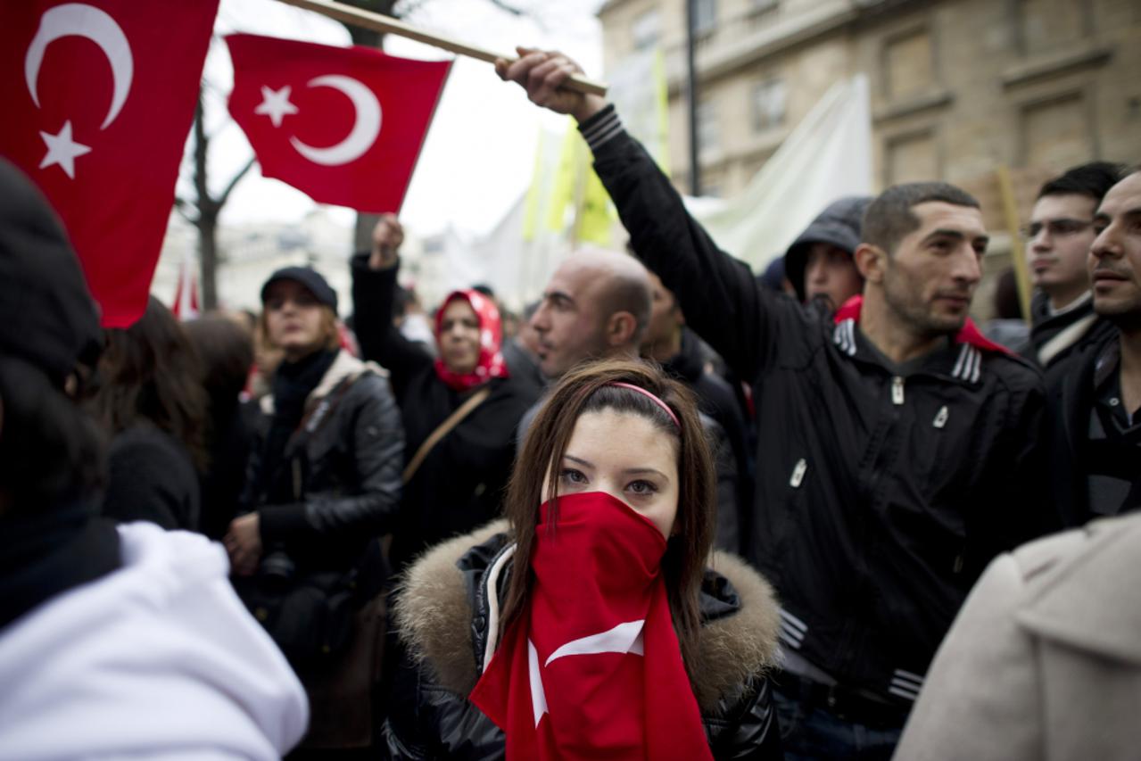 Prosvjedi Turaka u Parizu