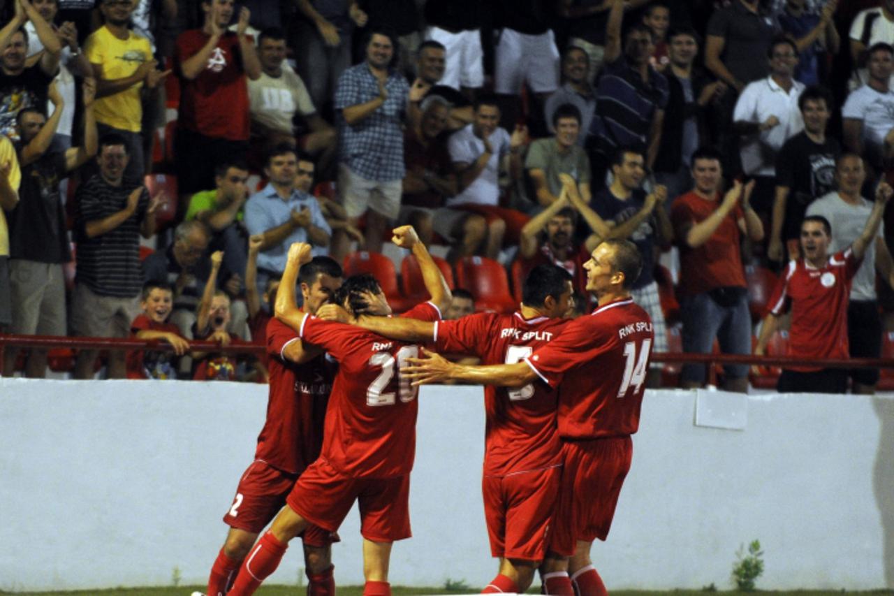 '31.07.2010., Stadion Park Mladezi, Split - Nogometna utakmica 2. kola T-Com 1. HNL izmedju NK Split i NK Varazdin. Photo: Nino Strmotic/PIXSELL'
