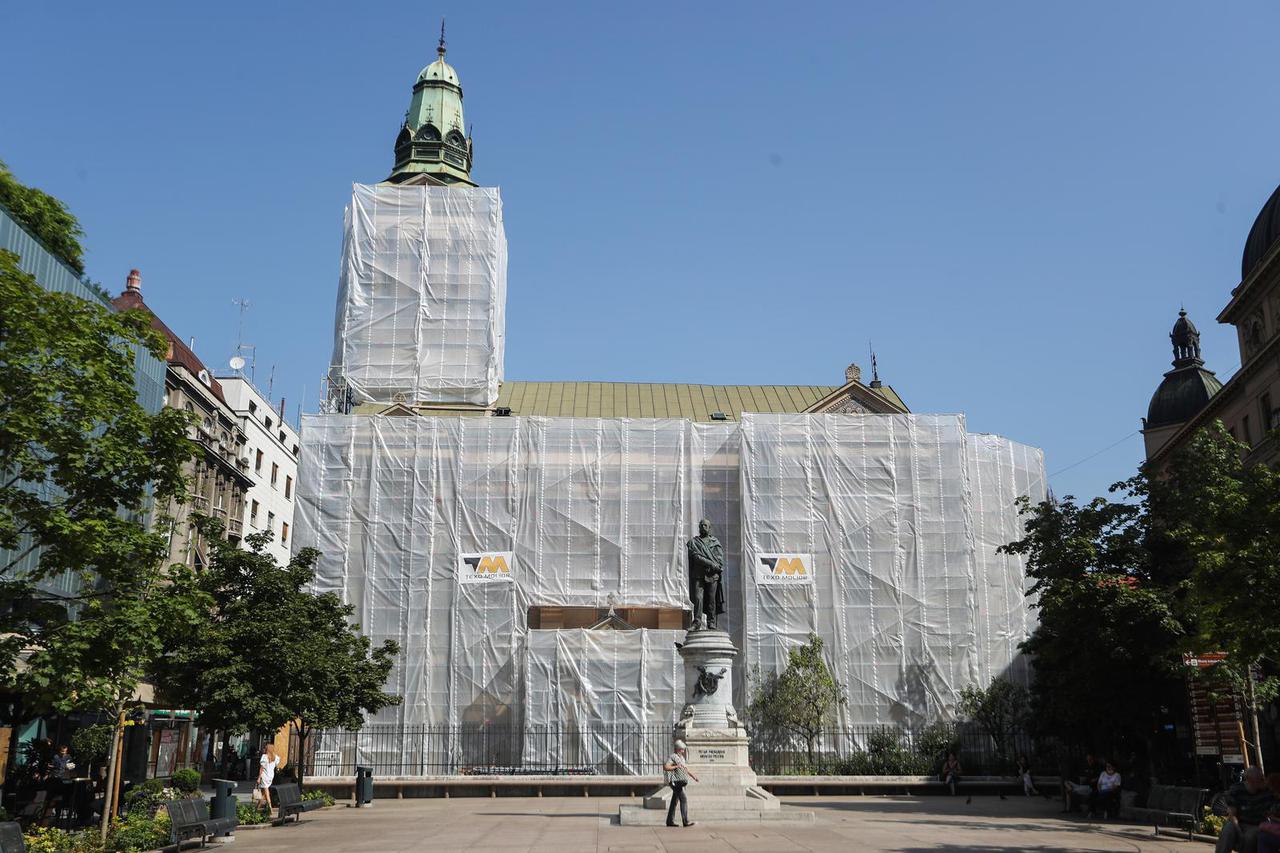 Zagreb: Obnova pravoslavne crkve Preobraženja Gospodnjeg na Cvjetnom tgu