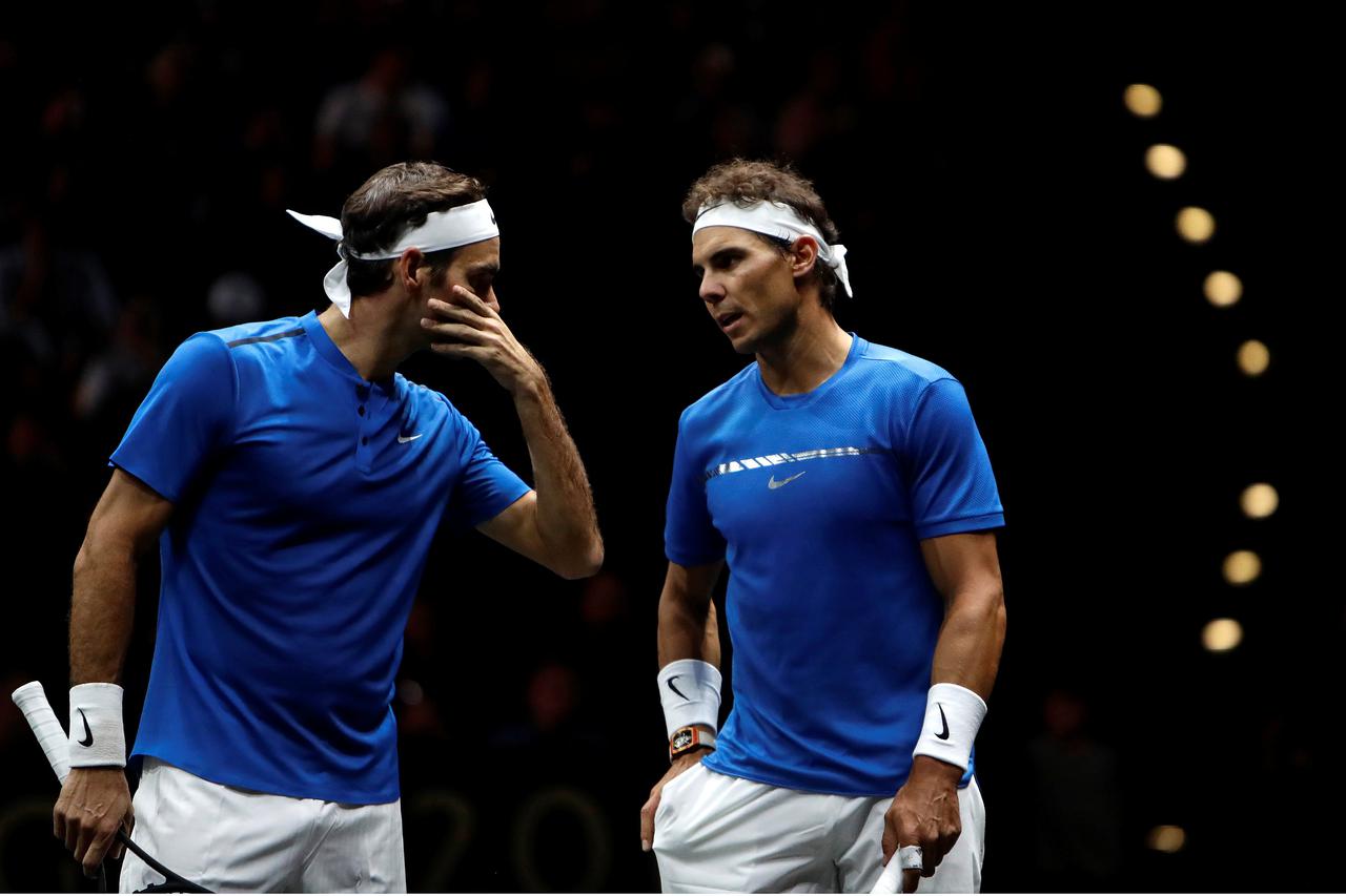 Laver kup: Rafael Nadal i Roger Federer