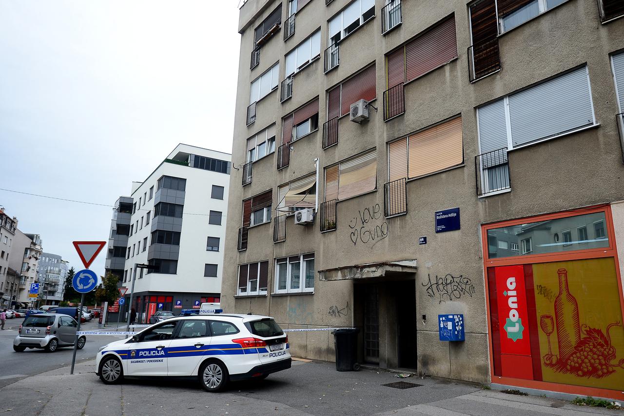 Zagreb: Dijete je palo s balkona u zgradi u Ulici Božidara Adžije
