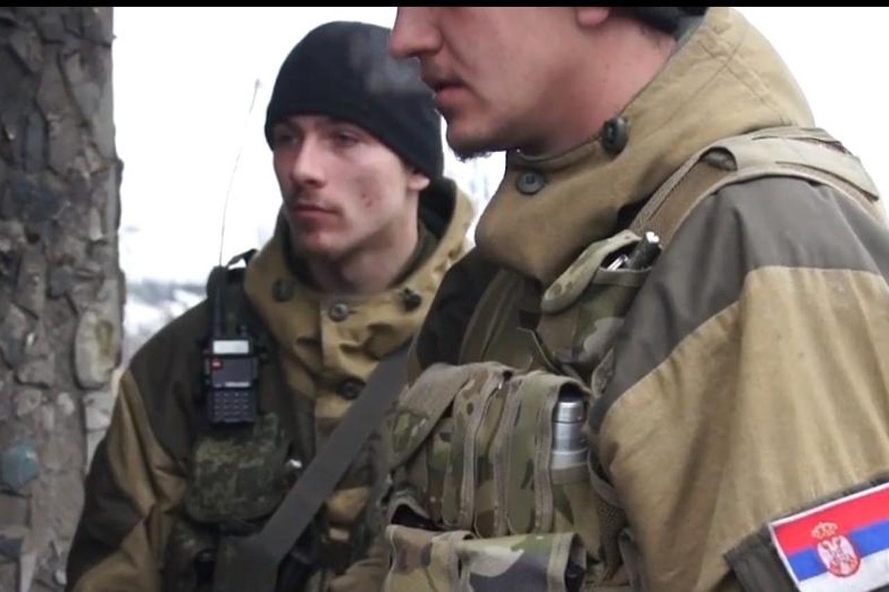 Srpski borci u Ukrajini
