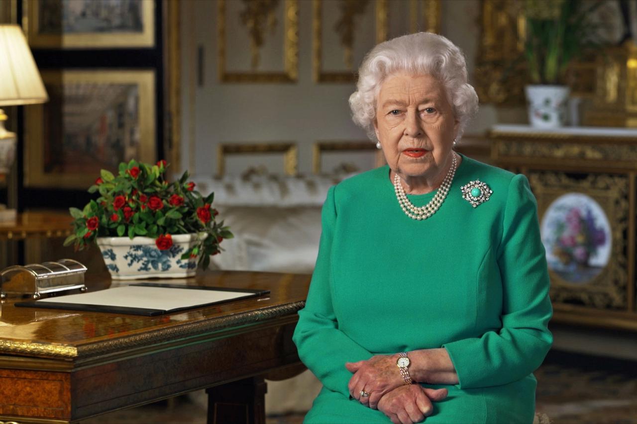Britain's Queen Elizabeth's speech