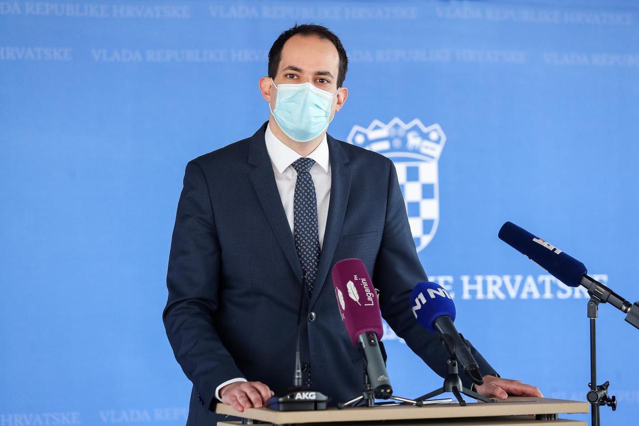 Zagreb: Izjava za medije ministra Ivana Malenice