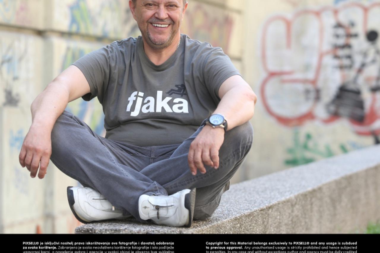 '25.04.2013., Zagreb -  Emir Hadzihafisbegovic, glumac i ministar sporta i kulture kantona Sarajevo. Photo: Marko Lukunic/PIXSELL'