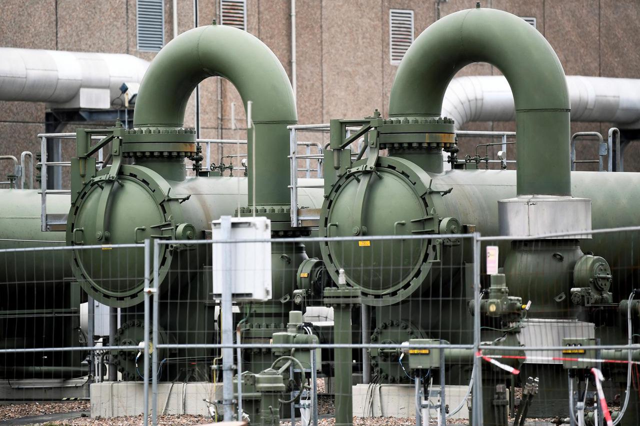 Compressor station of Dutch gas company Gasonie in Embsen