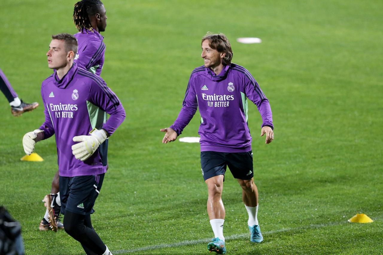 Spanish Super Cup - Final - Real Madrid Training