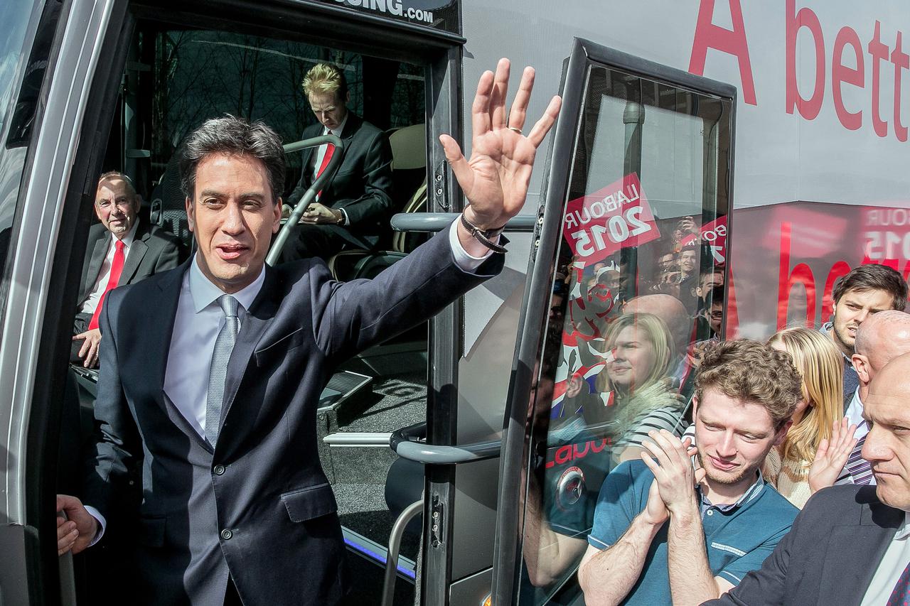 General Election 2015 campaign - March 27thLeader of the Labour Party Ed Miliband MP launched Labourâ??s 2015 General Election campaign at the Olympic park in Stratford, East LondonJeff Moore Photo: Press Association/PIXSELL