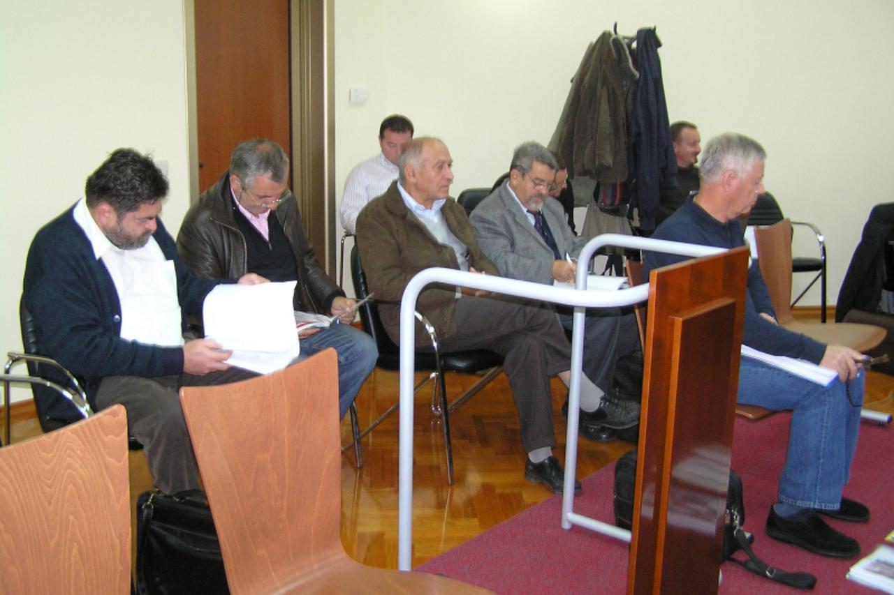 'zagorje - 20. 10. 2010., Zlatar, Hrvatska - Sudenje Nediljku Znaoru i suoptuzenicima na Zupanijskom sudu'
