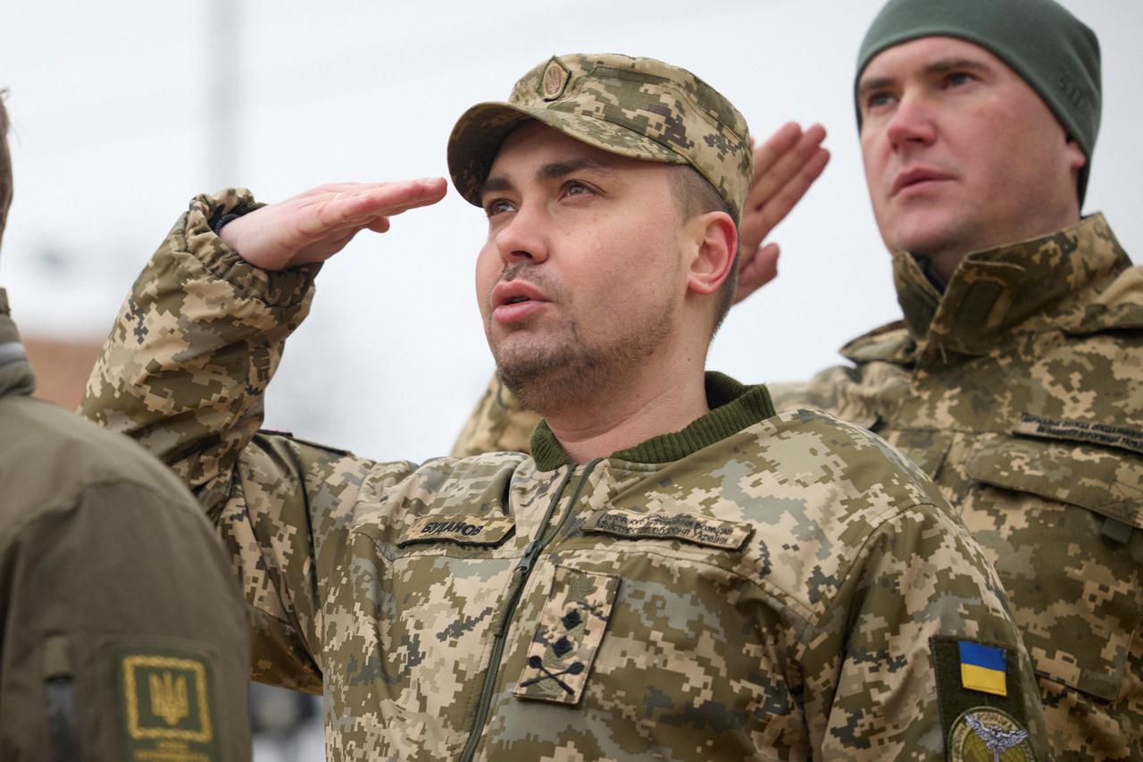 A ceremony dedicated to the first anniversary of the Russian invasion of Ukraine in Kyiv