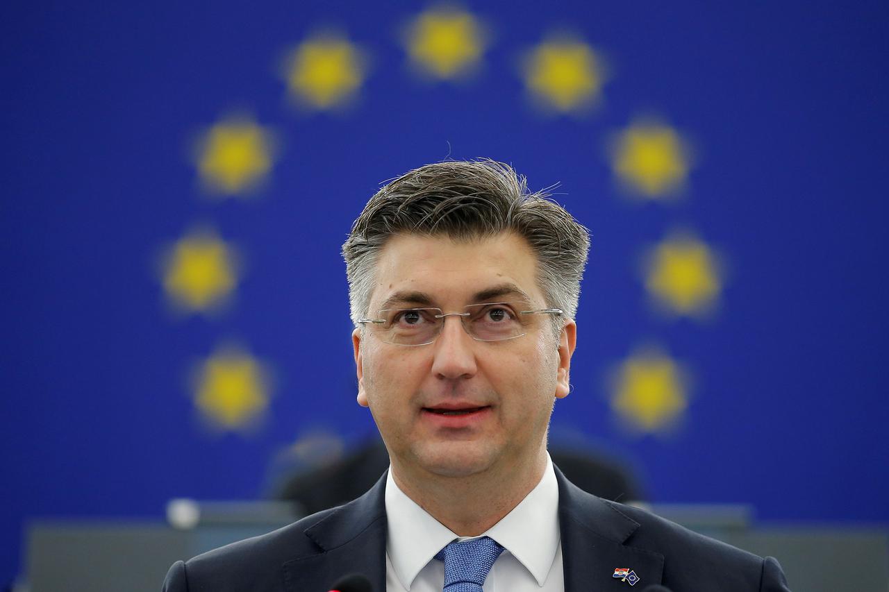 Plenković u Europskom parlamentu
