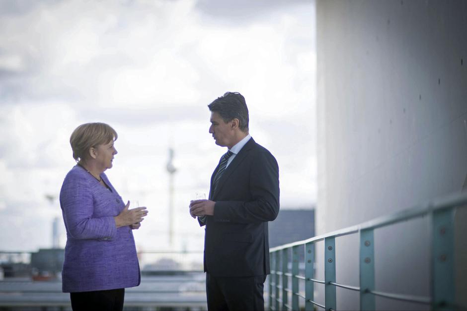 Angela Merkel + Zoran Milanović