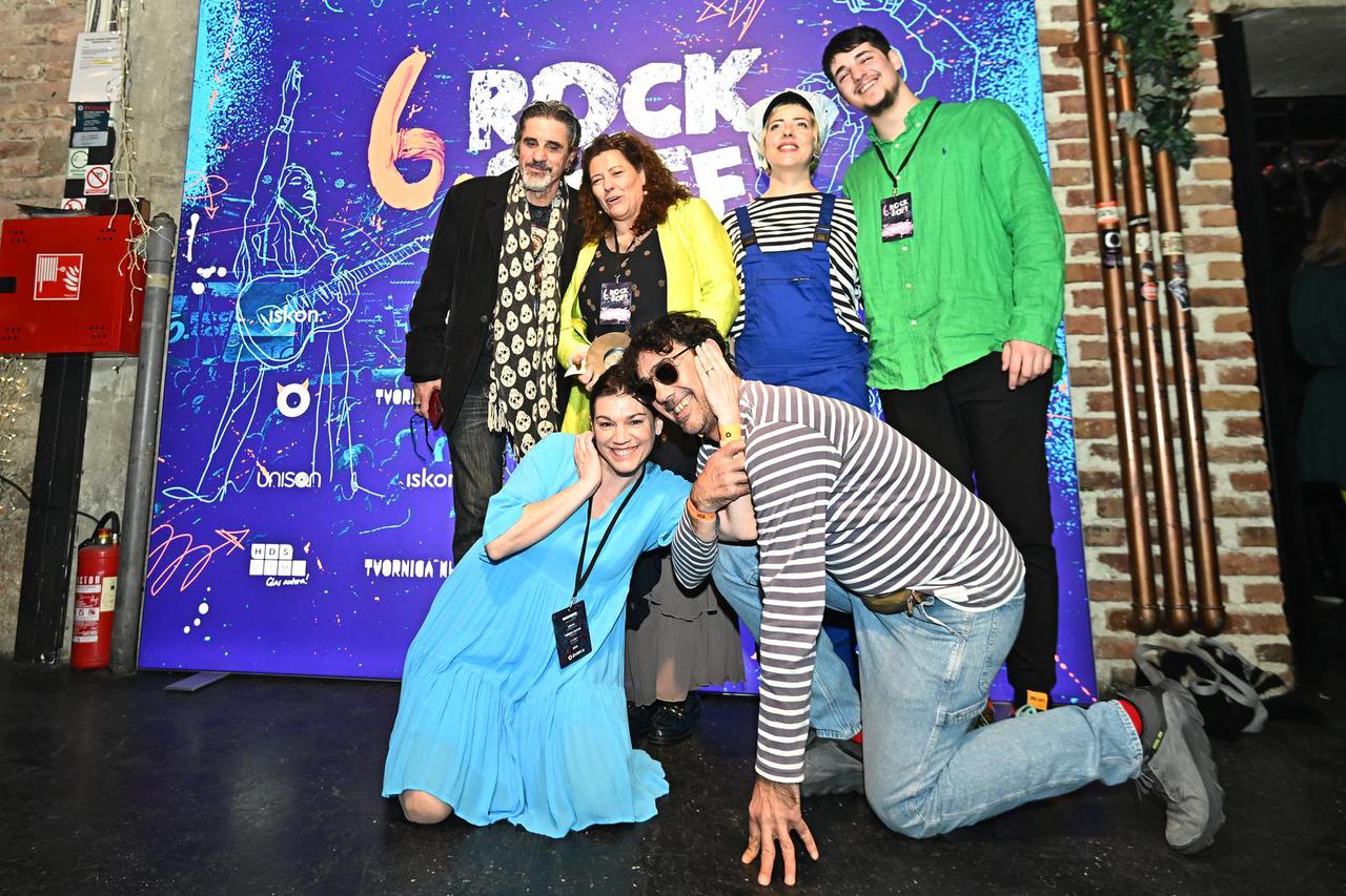Zagreb: Dodjela nagrada Rock &Off u Tvornici kulture