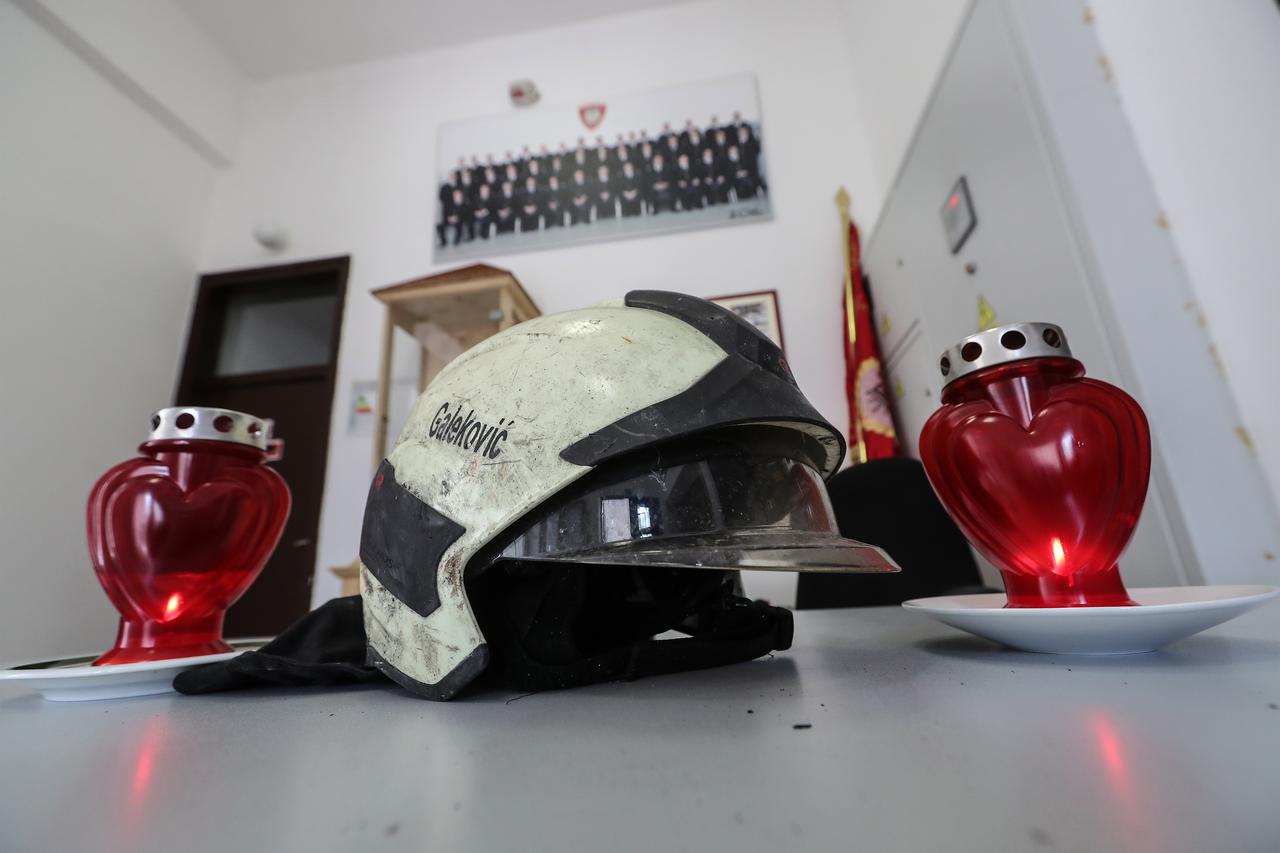 Velika Gorica: Javna vatrogasna postaja tuguje za stradalim vatrogascem