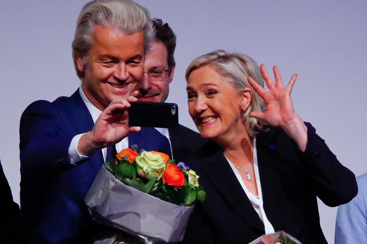 Geert Wilders i Marine Le Pen