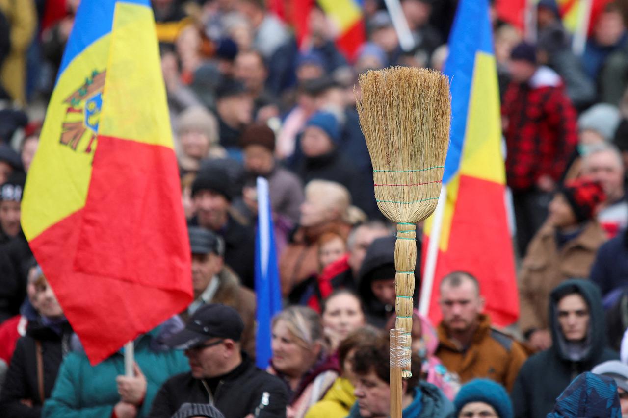 Opposition rally in Chisinau