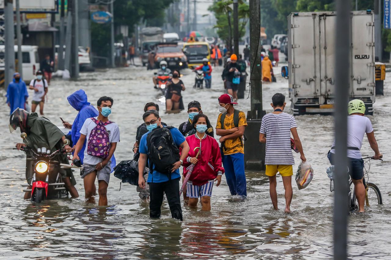 PHILIPPINES-RIZAL PROVINCE-MONSOON FLOODS