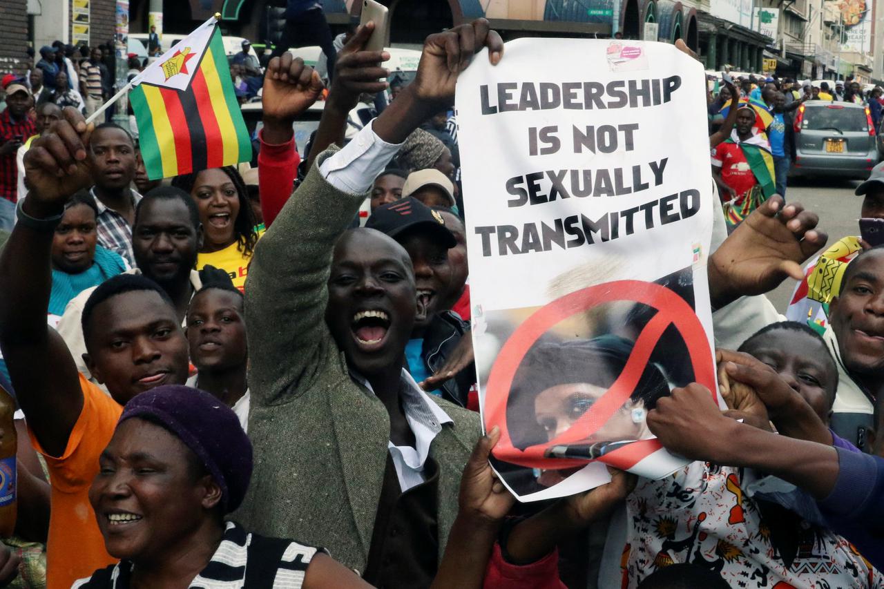 Prosvjed protiv Mugabea