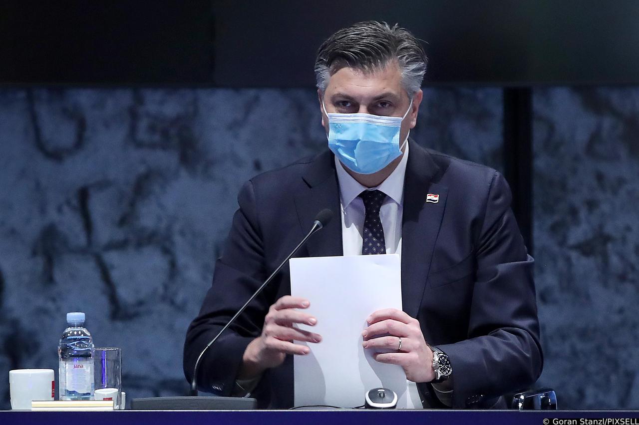 Zagreb: Plenković predsjedao sjednicom Nacionalnog vijeća za uvođenje eura