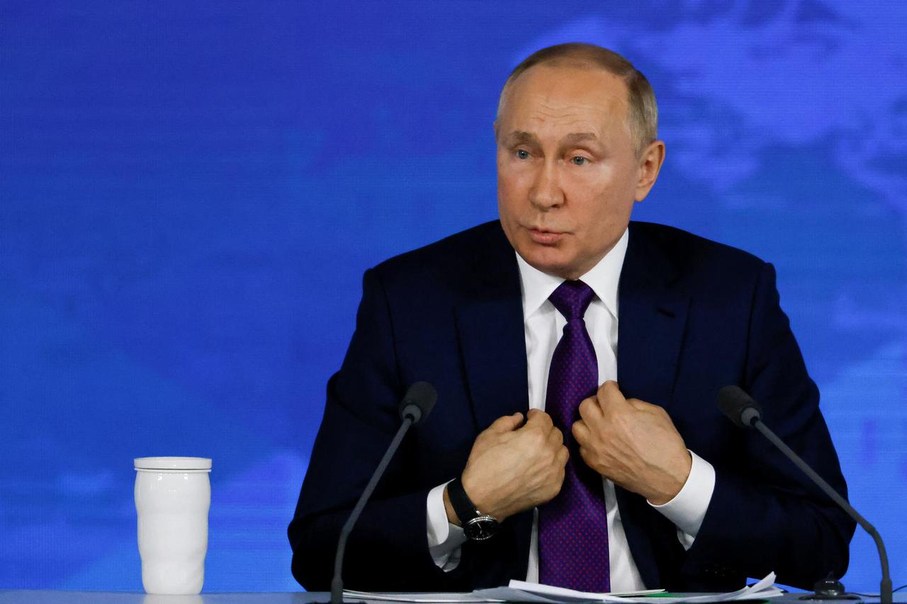 Russian President Putin holds annual news conference in Moscow