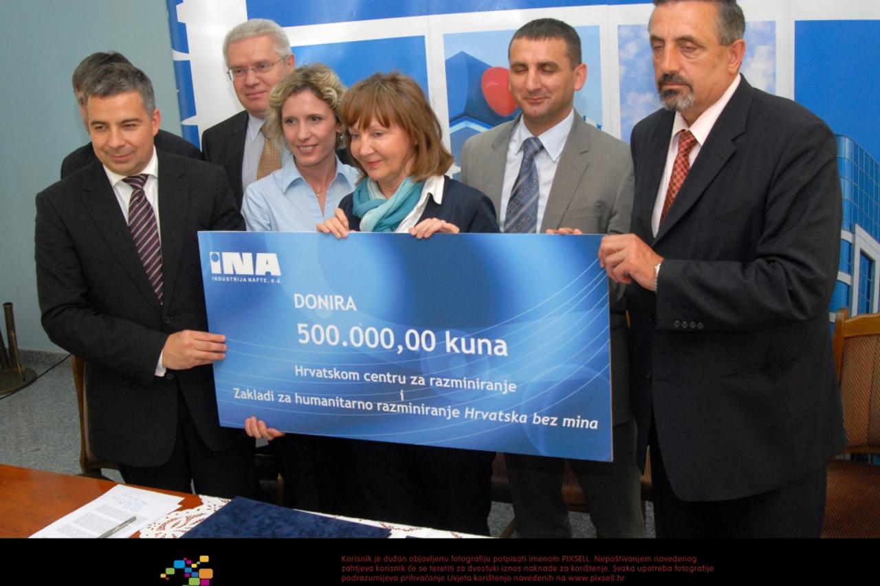 Ina donirala 500.000 kuna za razminiravanje (1)