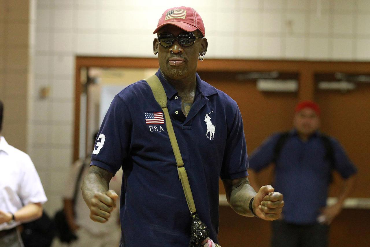 Aventura: Dennis Rodman posjetio je košarkaški kamp