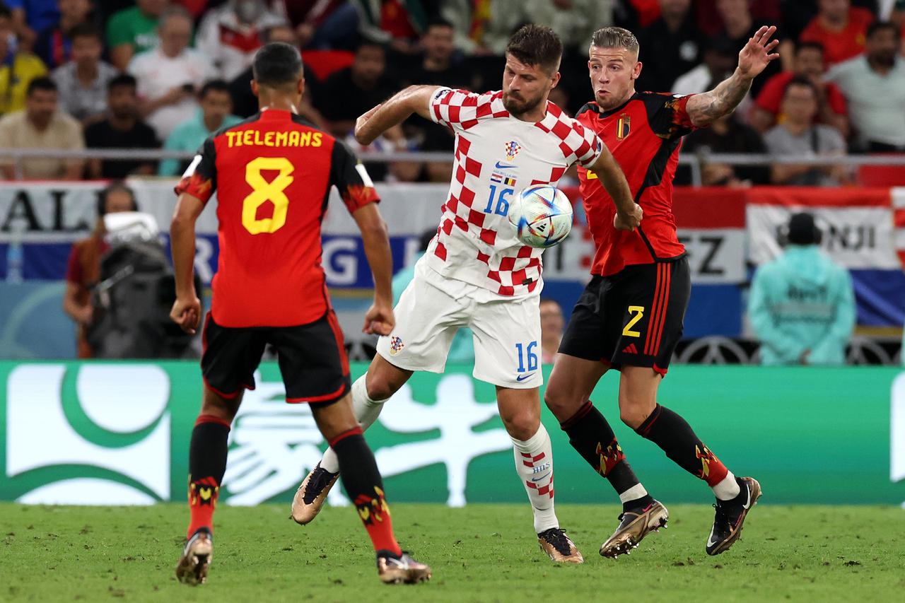KATAR 2022 - Susret Hrvatske i Belgije u 3. kolu Svjetskog prvenstva u Katru