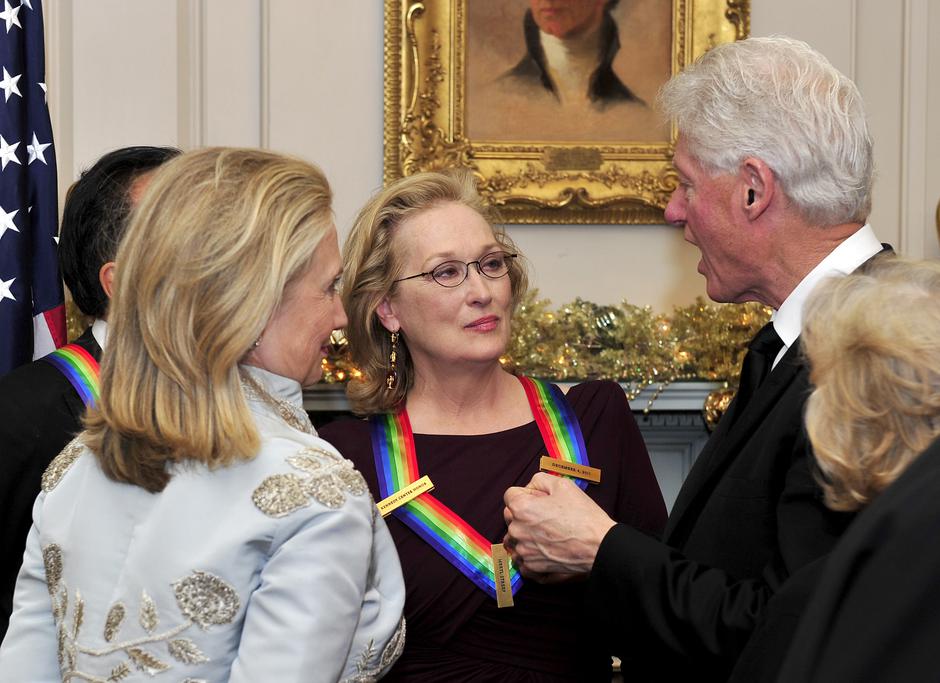 Hillary Clinton,Meryl Streep,Bill Clinton