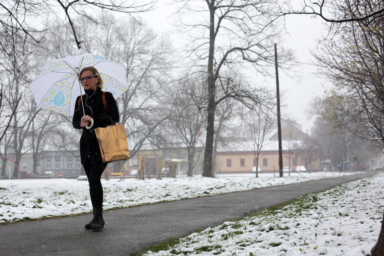 Snijeg u Osijeku