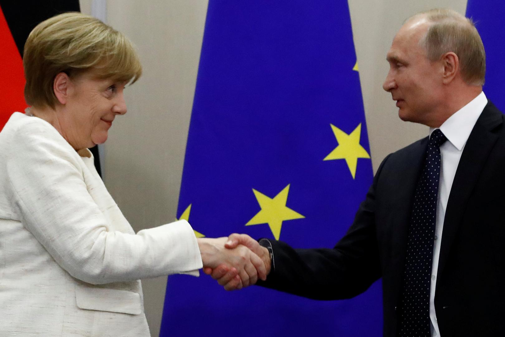 Rusija i Njemačka
Merkel i Putin poboljšali su odnose i zbog trgovine plinom
