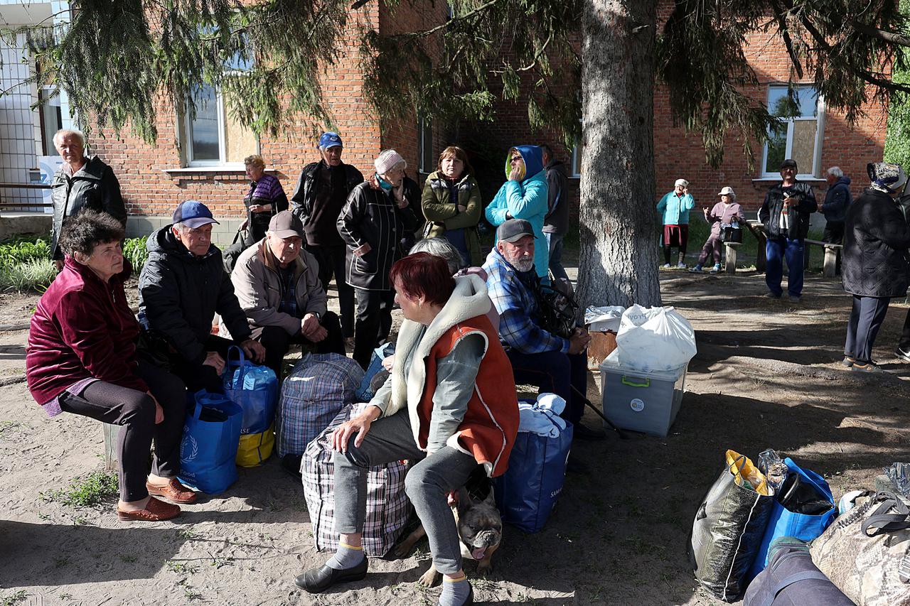 Evacuation Of Residents From Vovchansk District In Kharkiv Region