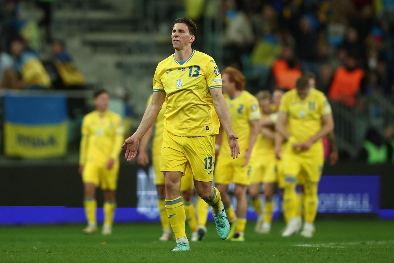 Euro 2024 Qualifier - Play-Off- Ukraine v Iceland