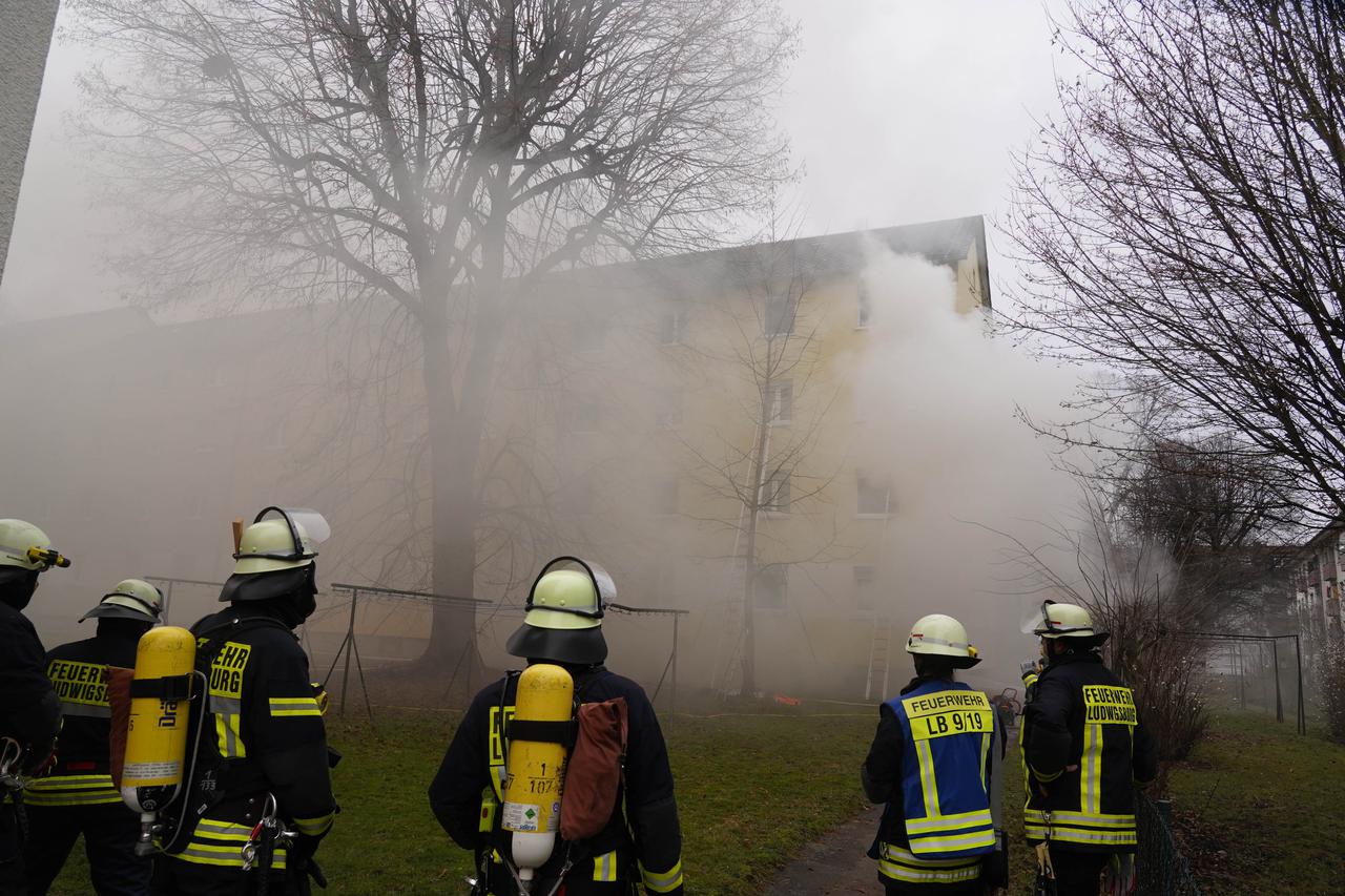 Fire in Ludwigsburg