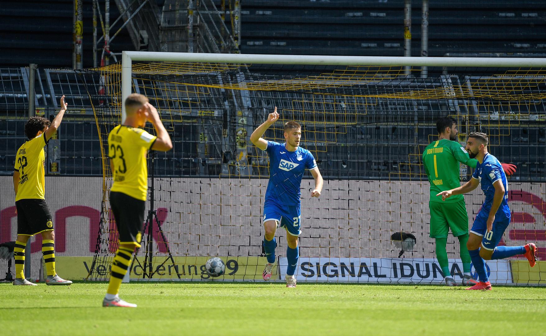 U posljednjem kolu njemačke lige Hoffenheim je protiv žuto-crnih slavio s 4:0
