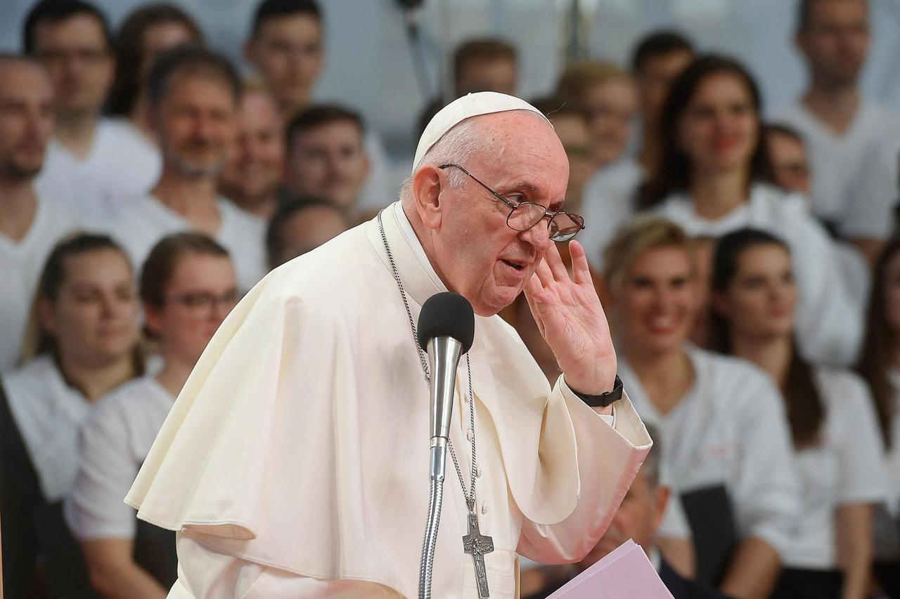 Pope Francis Meets With Young People - Slovakia