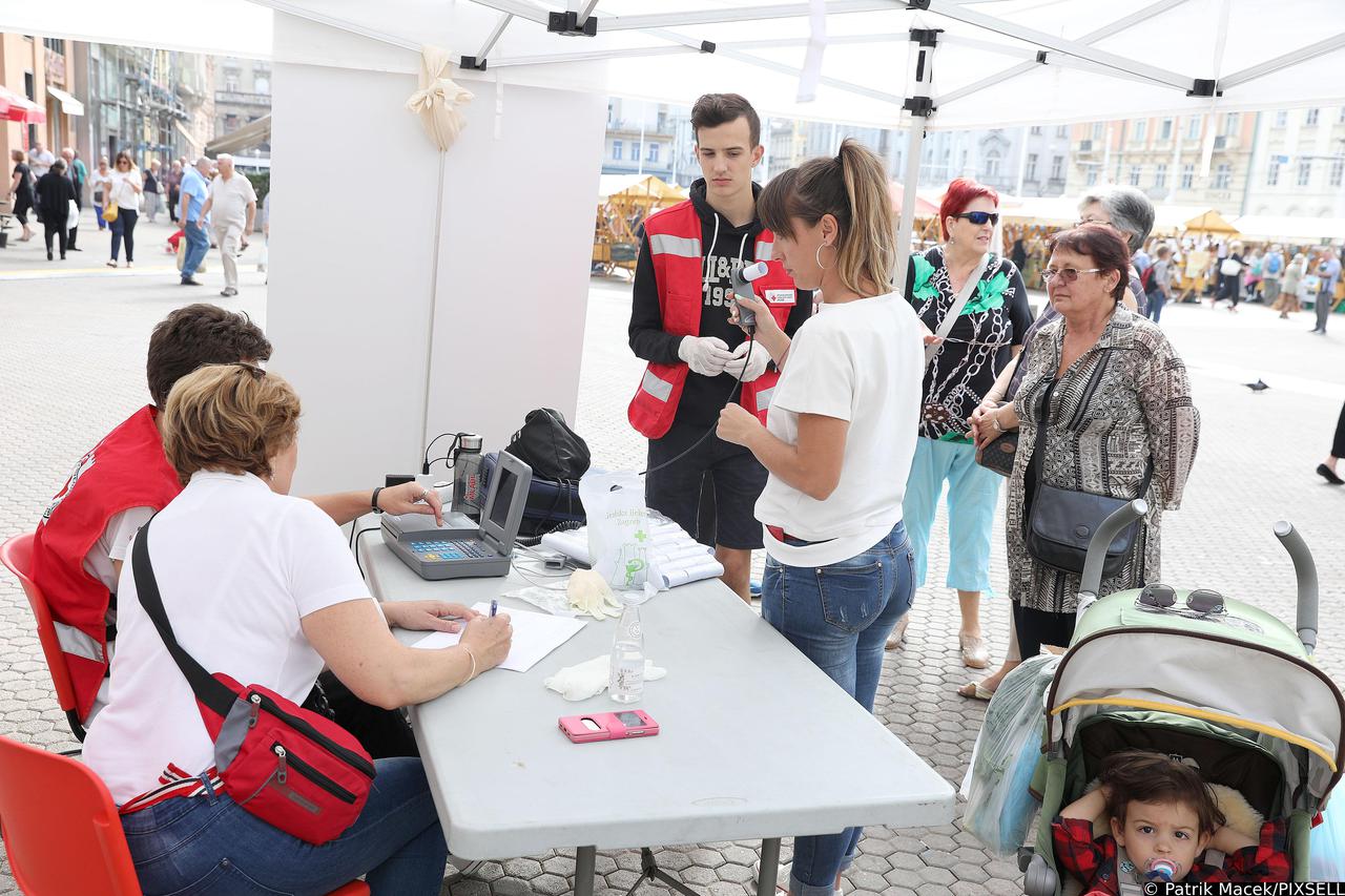 Zagreb: Tjedan borbe protiv tuberkuloze Hrvatskog crvenog križa