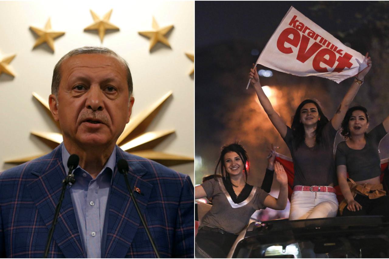 Recep Tayyip Erdogan i njegove simpatizerke